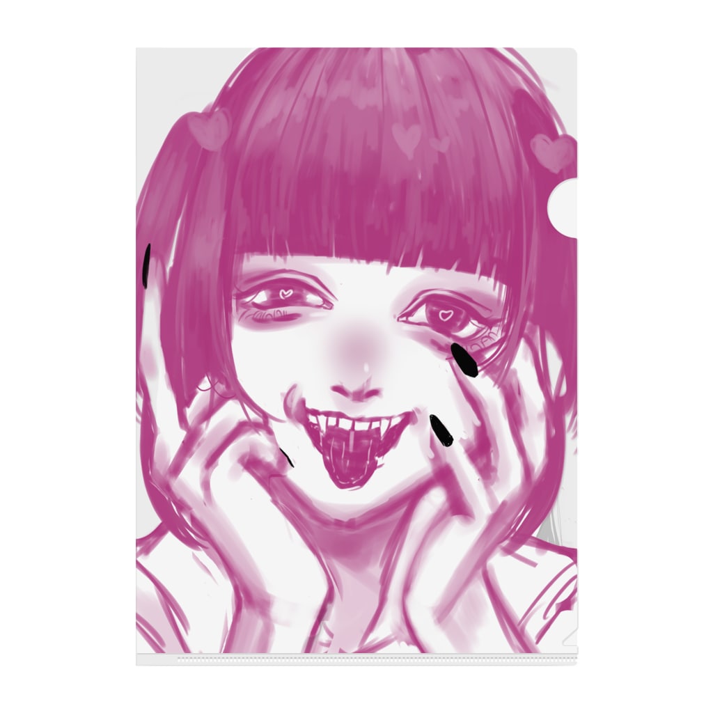 メンヘラ女2 メンヘラ商業士 Bababare 310 のクリアファイル通販 Suzuri スズリ メンヘラ女2 メンヘラ商業士 Bababare 310 のクリアファイル通販 Suzuri スズリ