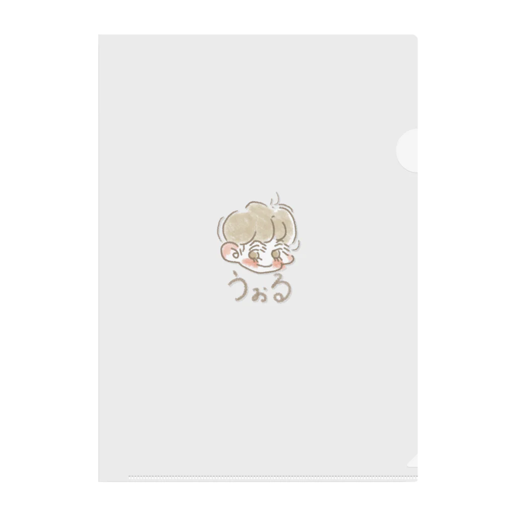 魔法使いになりたいぽっこ🌸のうぉるくんのグッズ Clear File Folder