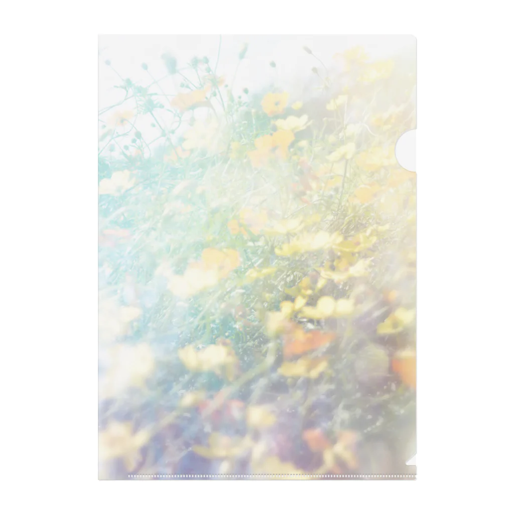 Prius ShotaのLes fleurs bourgeonnent Clear File Folder
