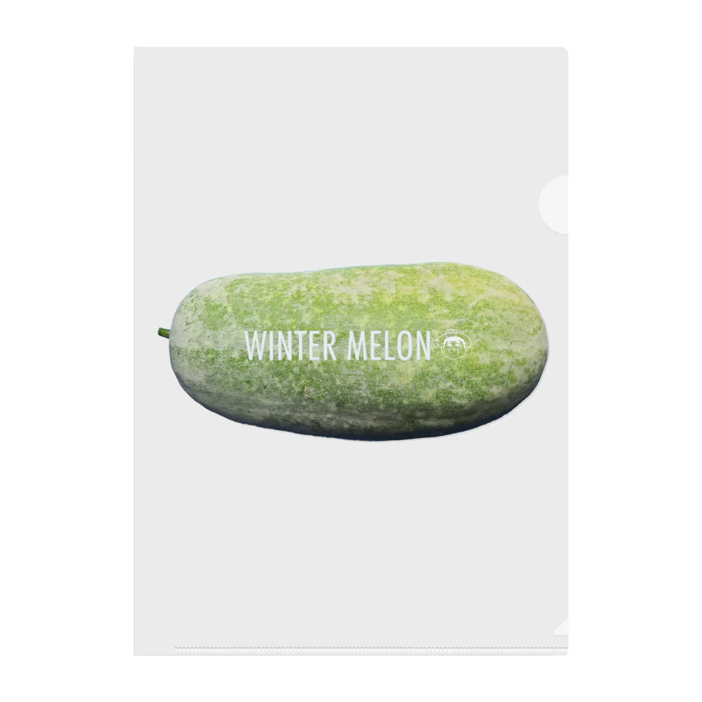 かまだ まゆめのWINTER MELON 冬瓜2 Clear File Folder