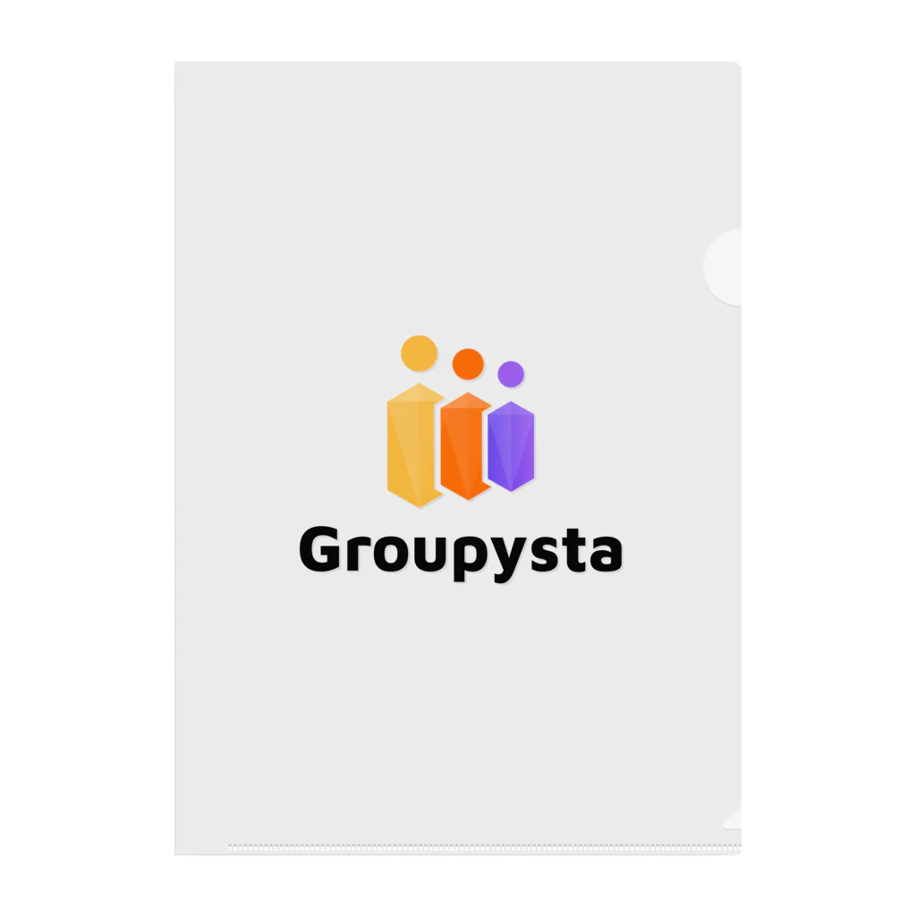 Groupysta公式のGroupysta公式グッズ クリアファイル