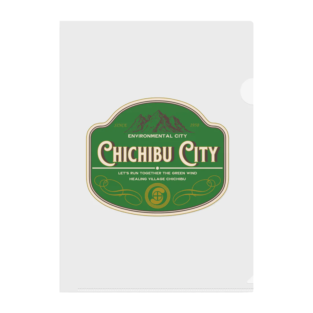 But SAITAMAのCHICHIBU-CITY Clear File Folder