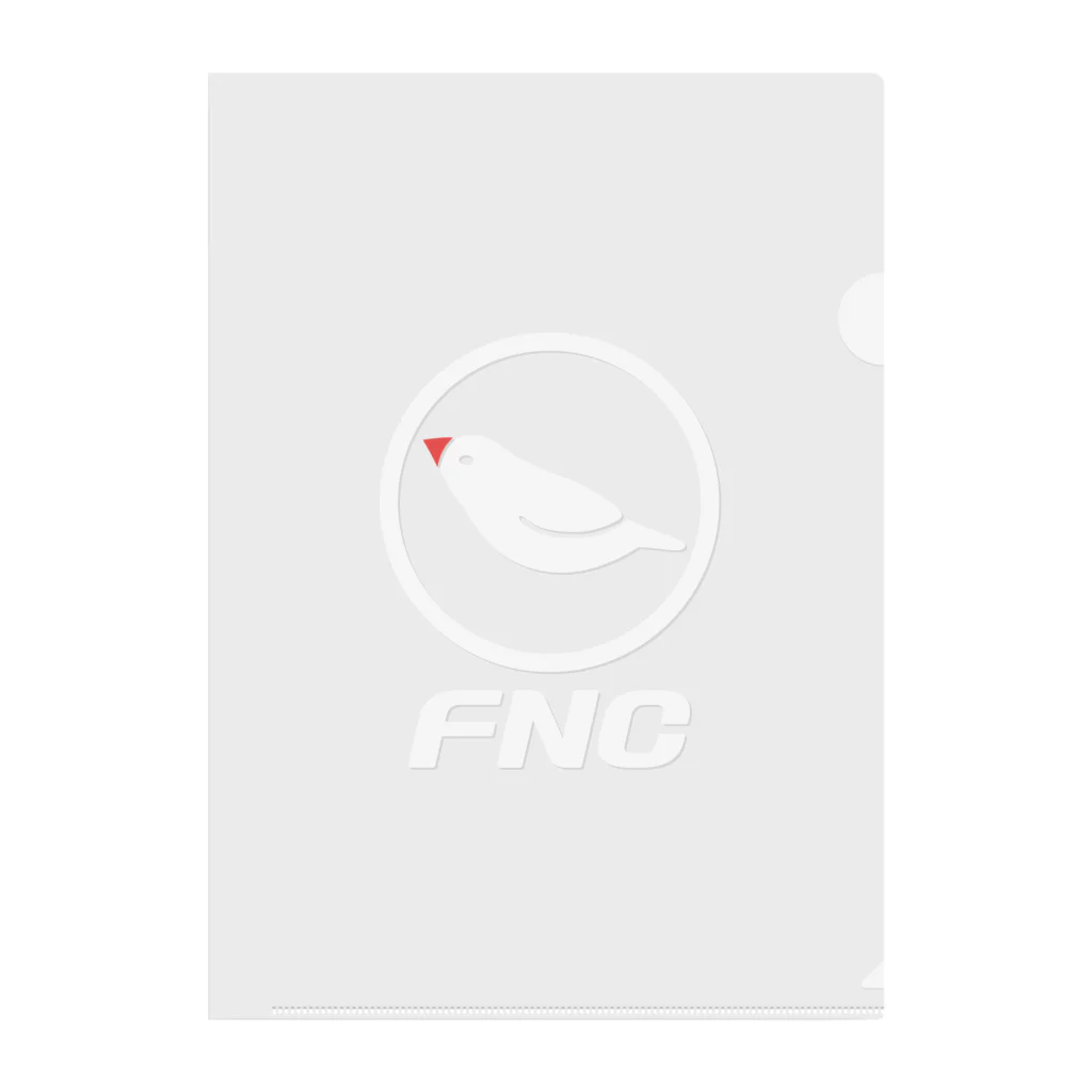 marketUのフィンチ航空ロゴ クリアファイル