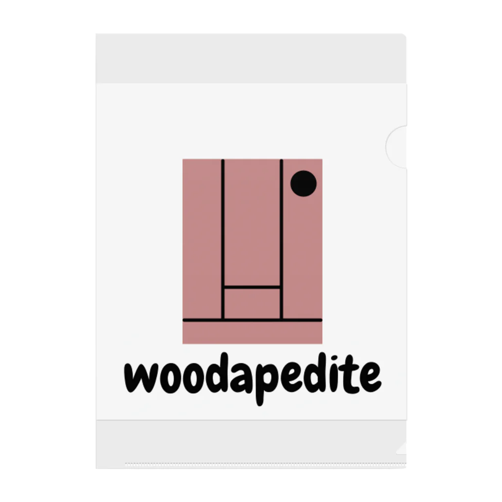 woodapedite Fukuoka shopのminimatou hanabue クリアファイル