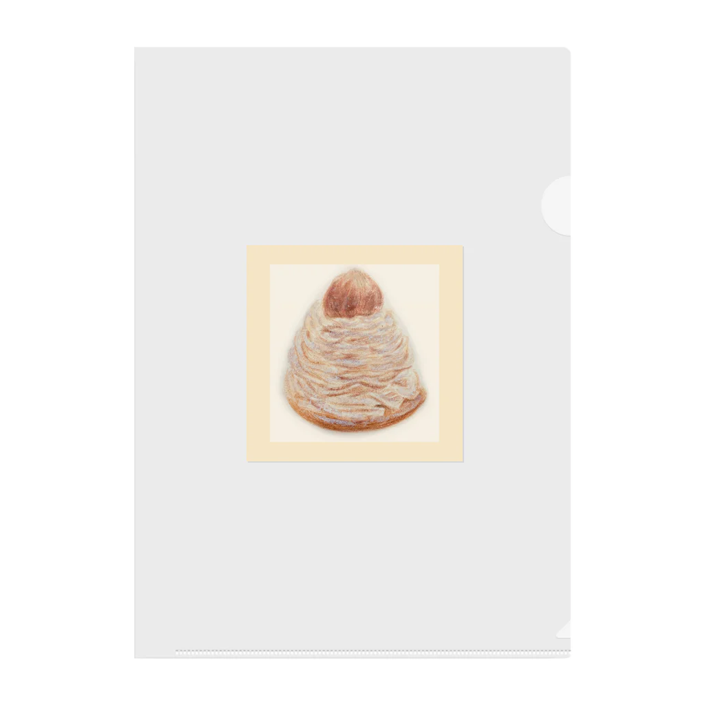 乙女座のMont Blanc グッズ クリアファイル