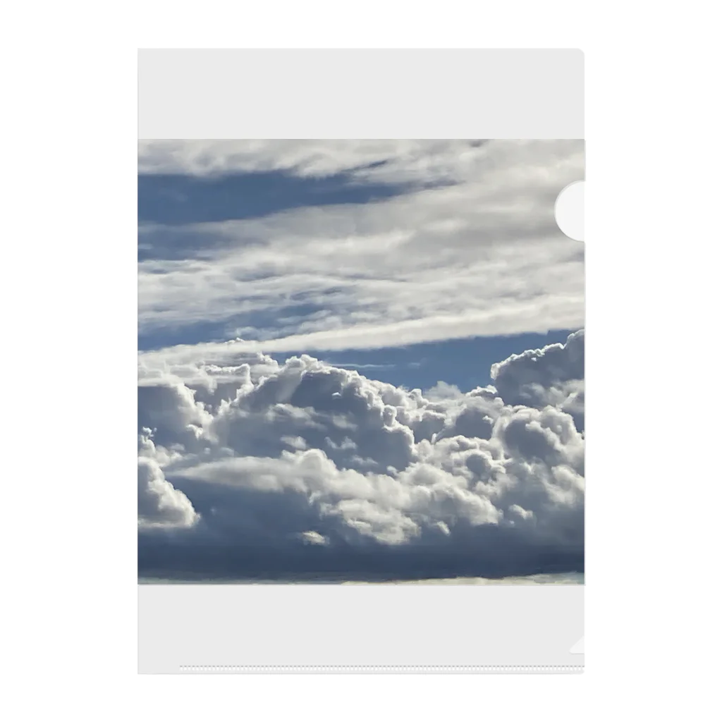 天使のいる街の雨が止んだ秋の空 Clear File Folder