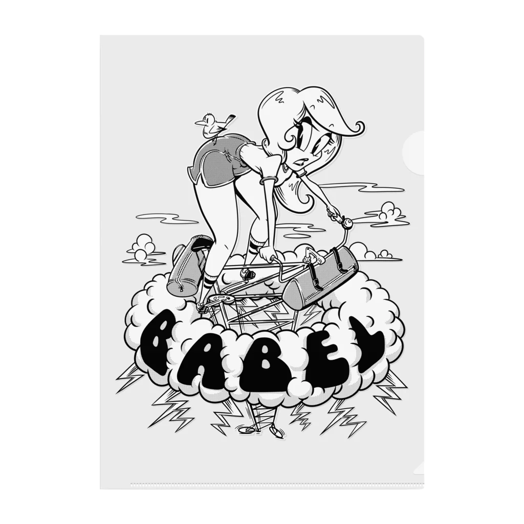 nidan-illustrationの"BABEL" Clear File Folder