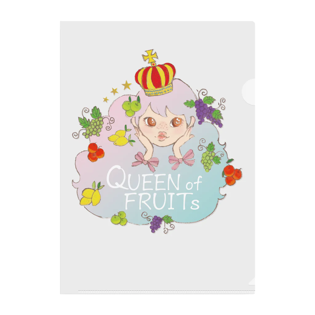 nanatitchのqueen of fruits Clear File Folder