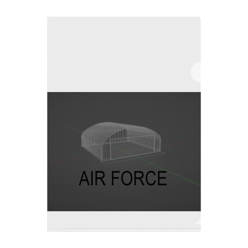 suuのAIR FORCE Clear File Folder