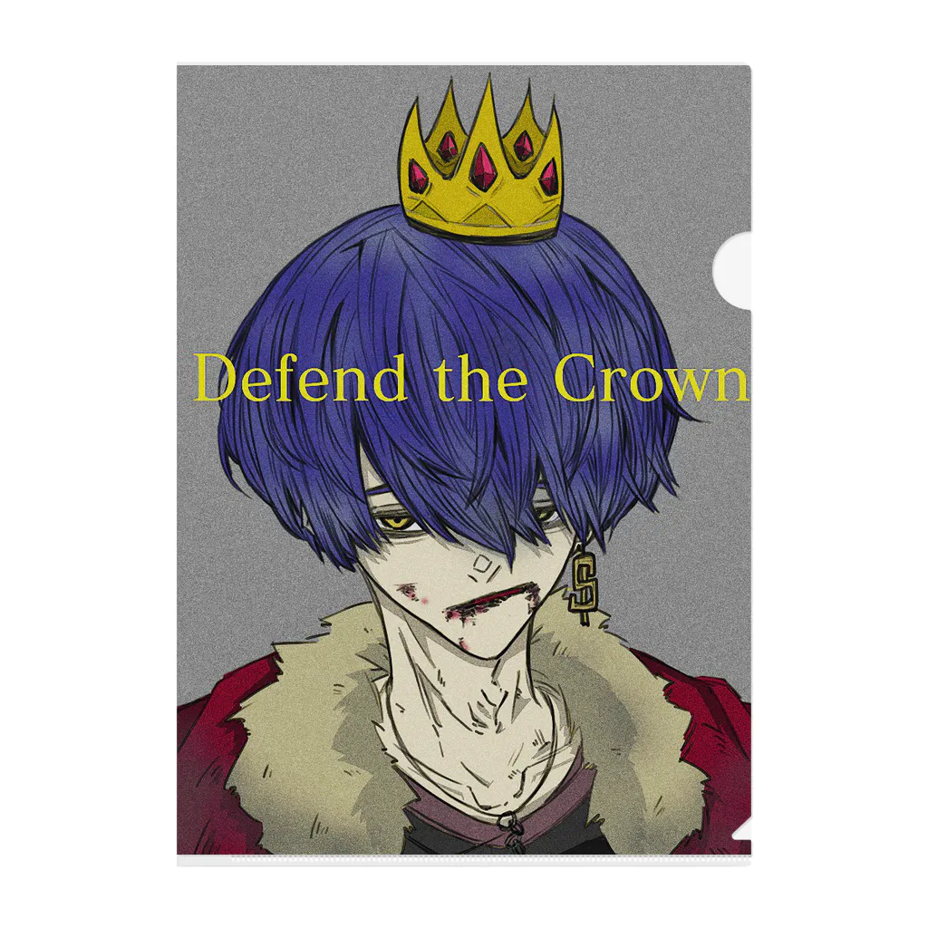 GETO/ゲトのDefend the Crown Clear File Folder