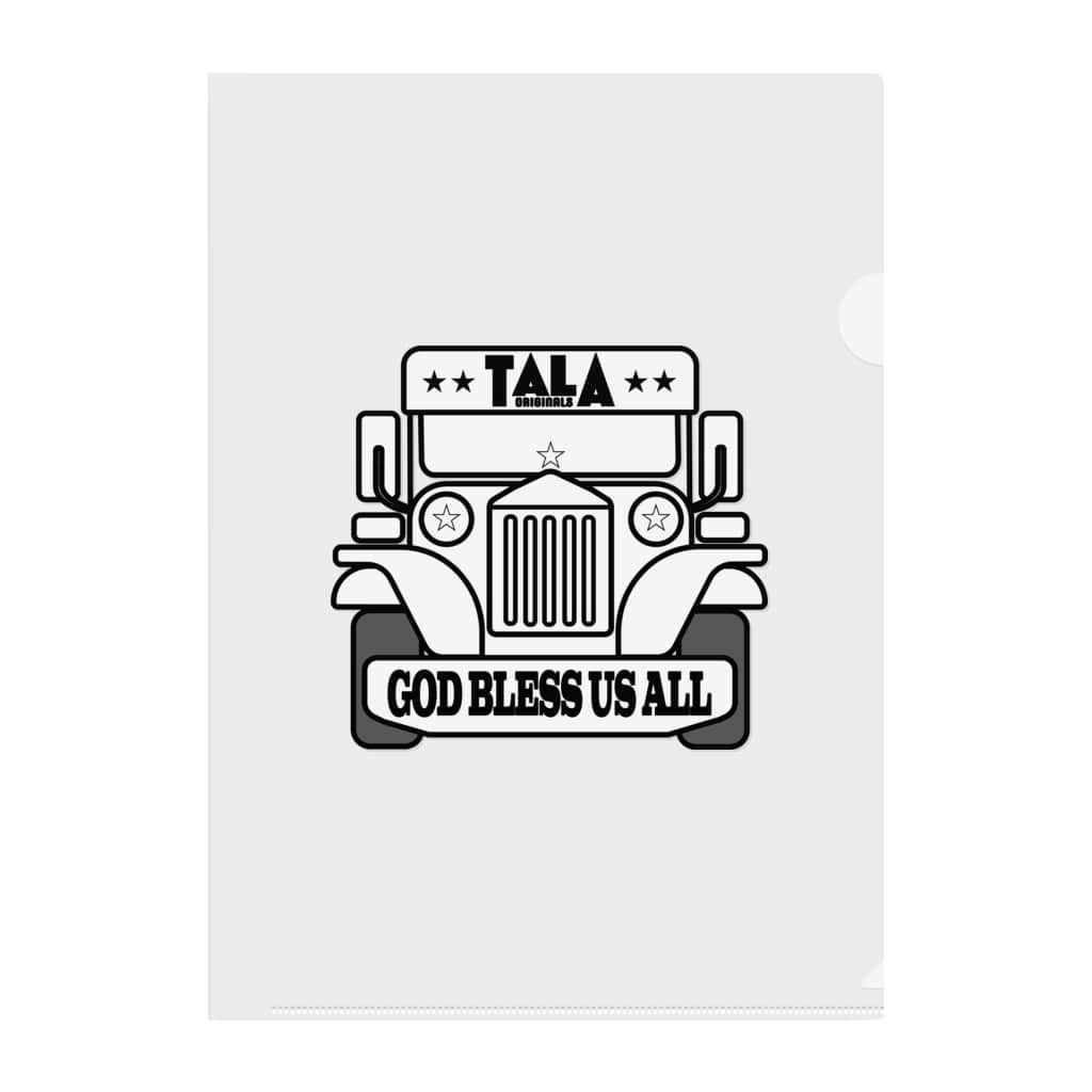 Tala Originalsのジープニー Clear File Folder
