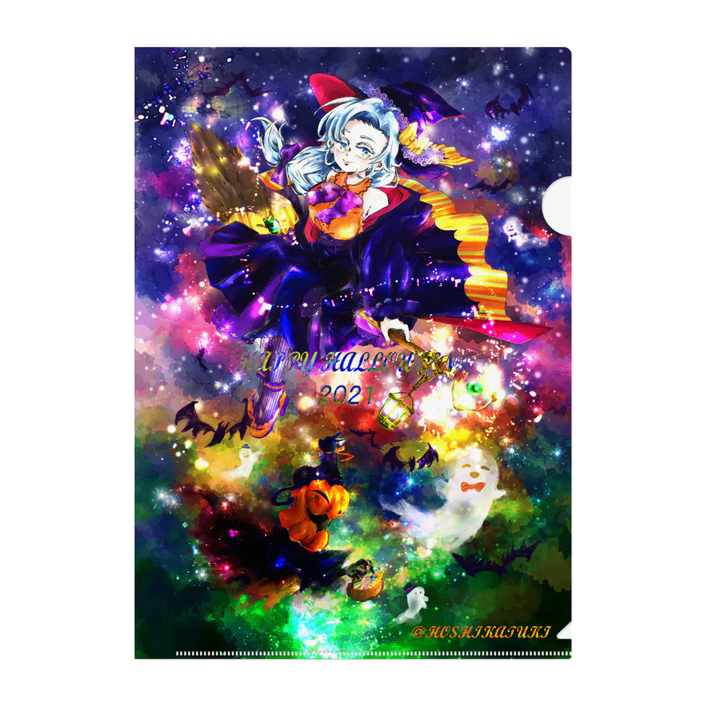 星架月のHALLOWEEN2021 Clear File Folder