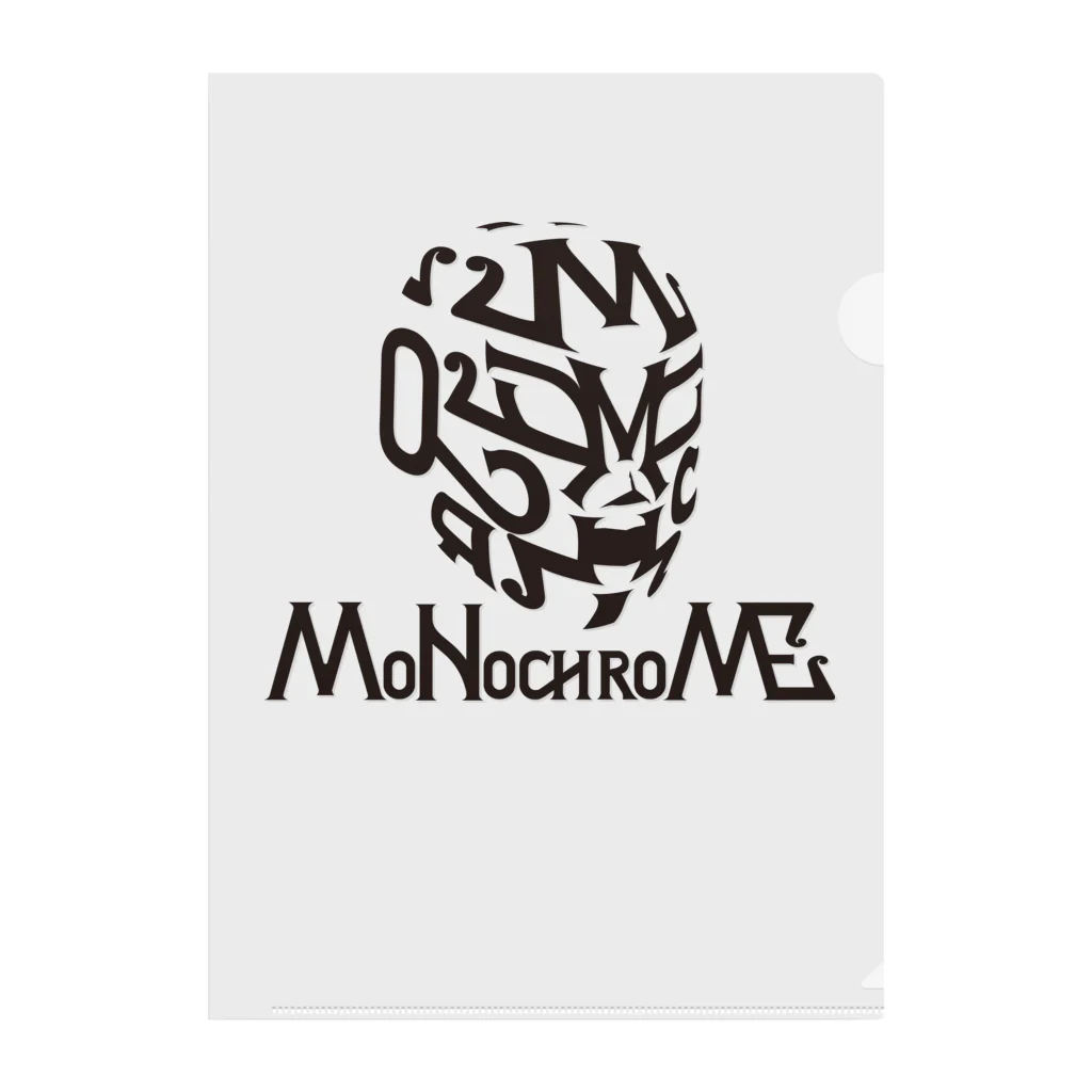 MoNochroMEのMoNochroMEマスク（黒） 클리어파일