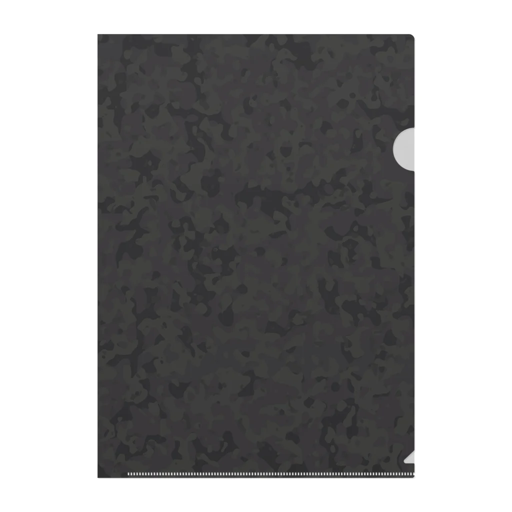 Military Casual LittleJoke のCamo NightCamp 夜用迷彩 サバゲー装備 Clear File Folder