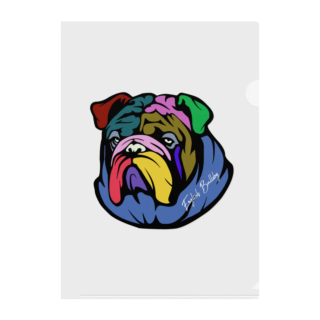 JOKERS FACTORYのBULLDOG Clear File Folder