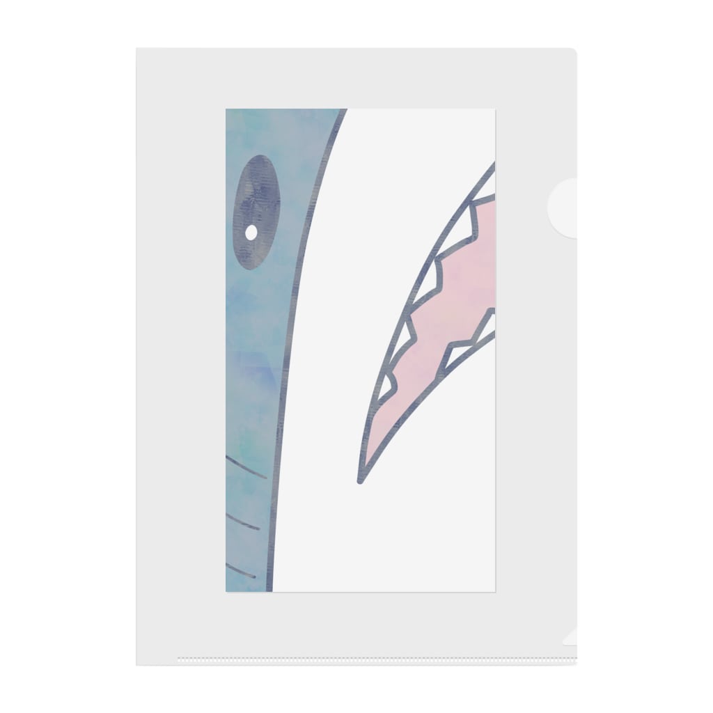 ainoのちらっとサメ Clear File Folder