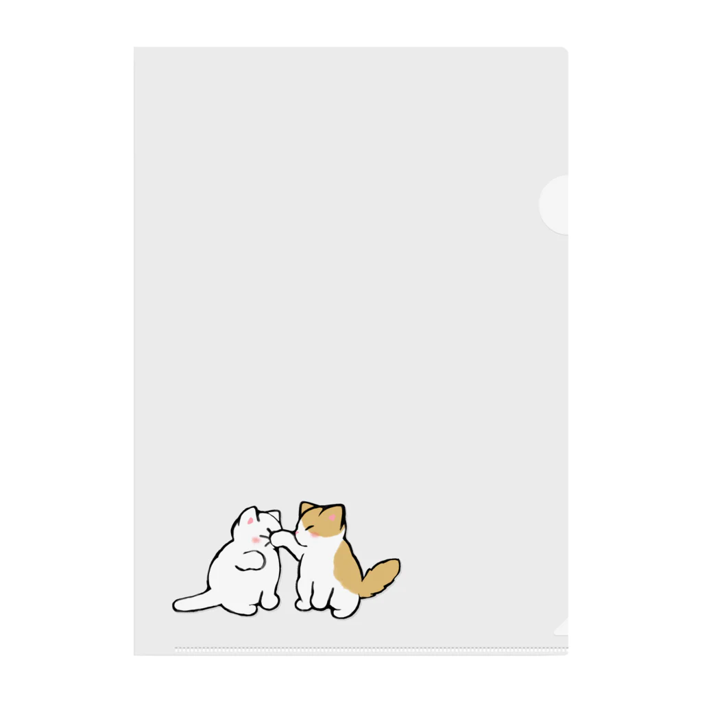 ふわにゃんshopの先手必勝 Clear File Folder