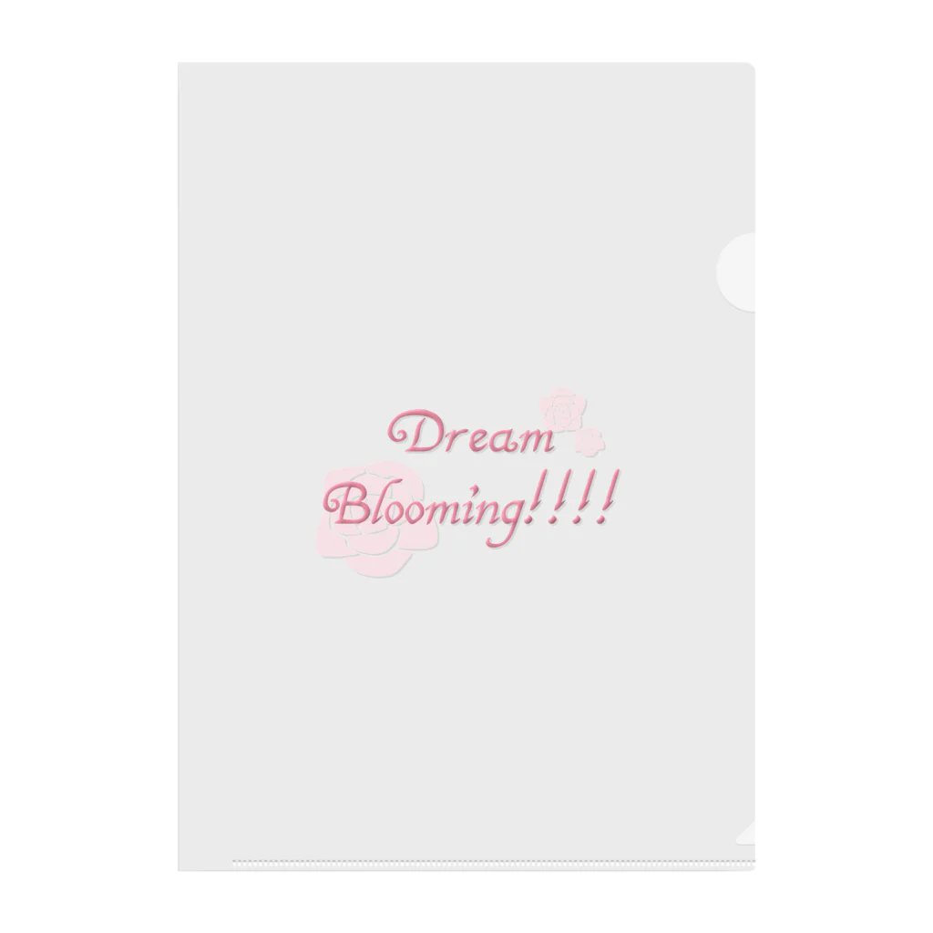 Mato15_StoreのDream Blooming Clear File Folder