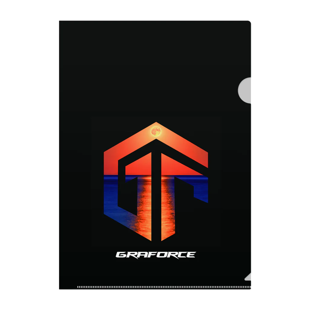 GraForceのGraForce クリアファイル 『夕』 Clear File Folder