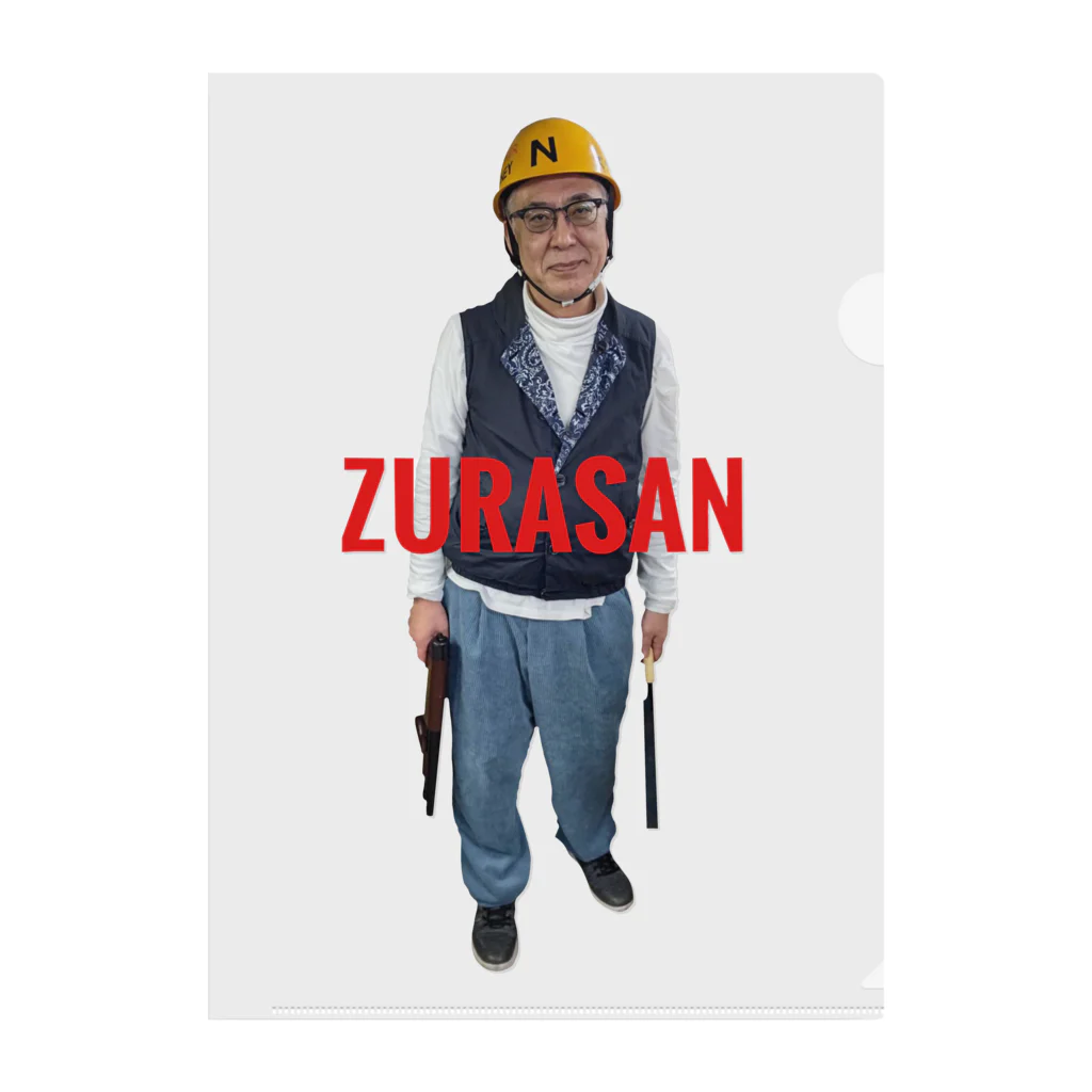 JOCKEY SHOPのZURASAN(社長モデル) Clear File Folder