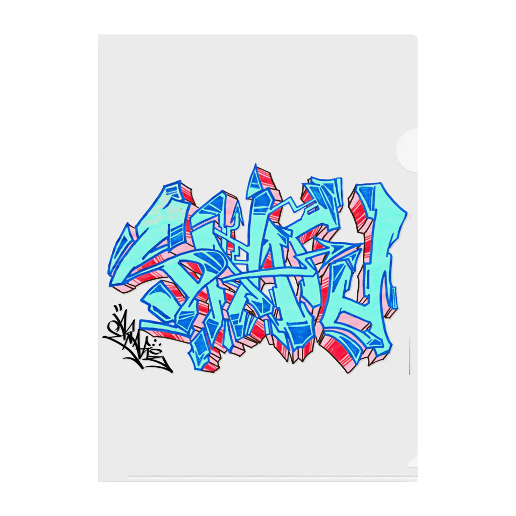 あさぎのgraffiti 「SNAFU」　Ver.color Clear File Folder
