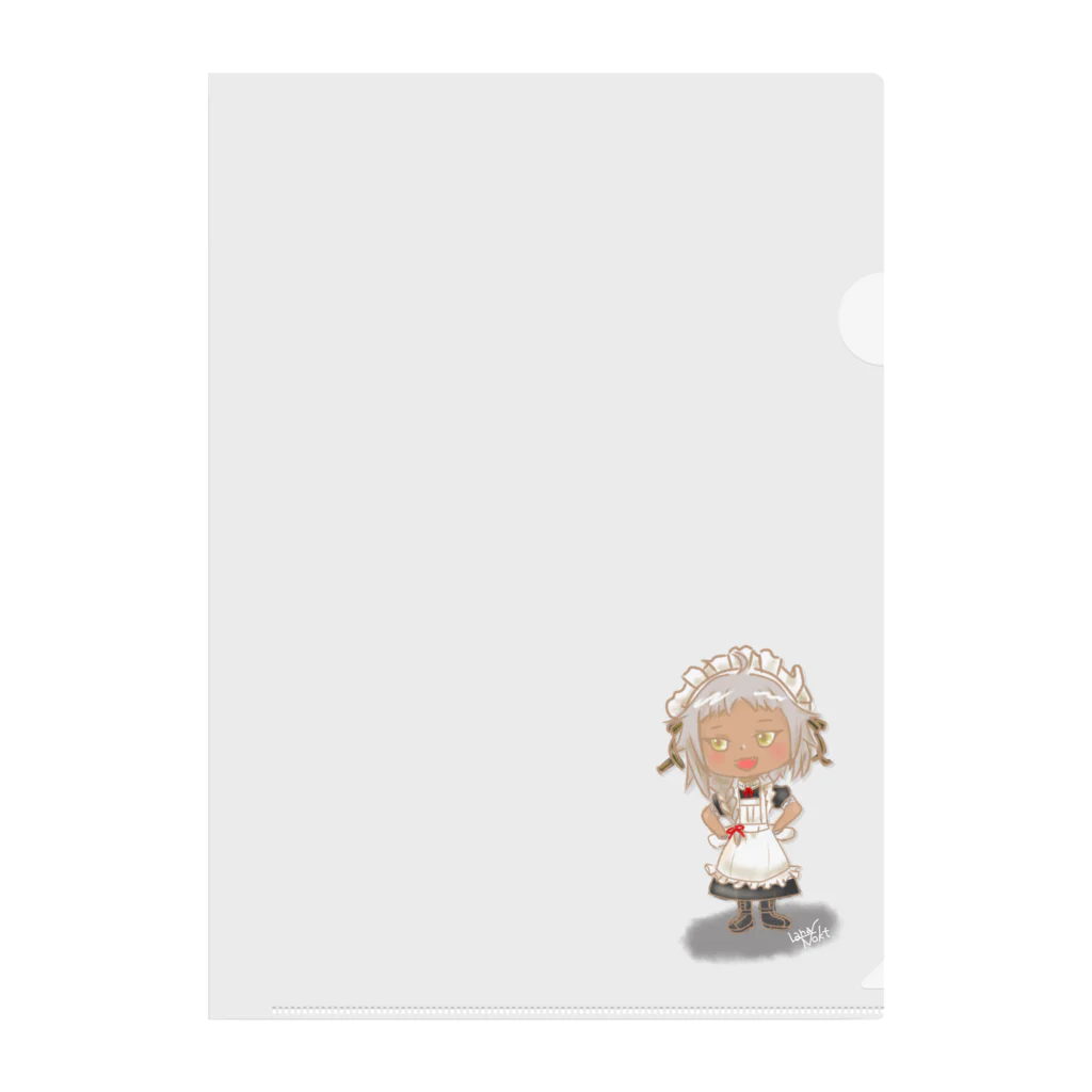 ラナのおさぼりグッズのラナちゃん Clear File Folder