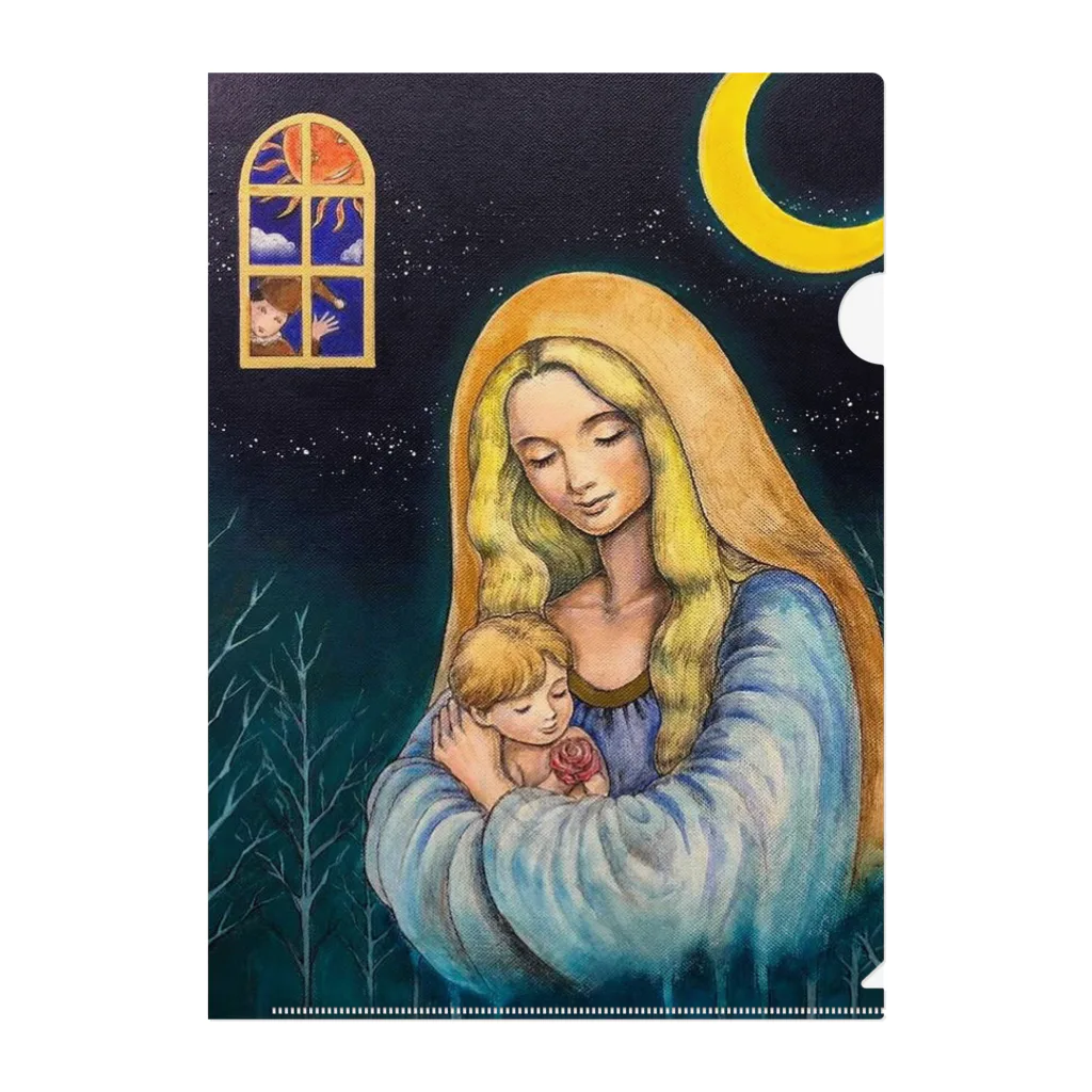 keikororin777のmadonna&child クリアファイル