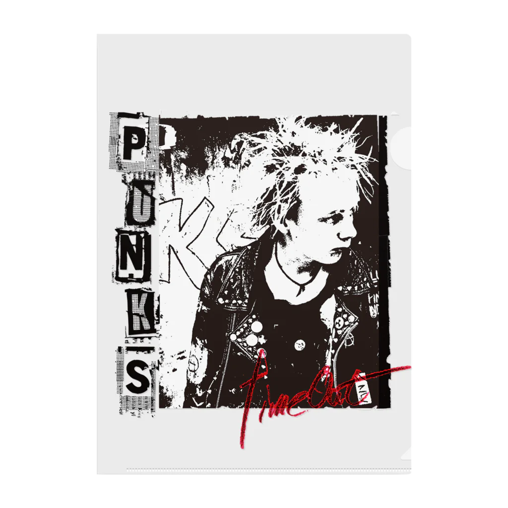 alt_203のPunks クリアファイル