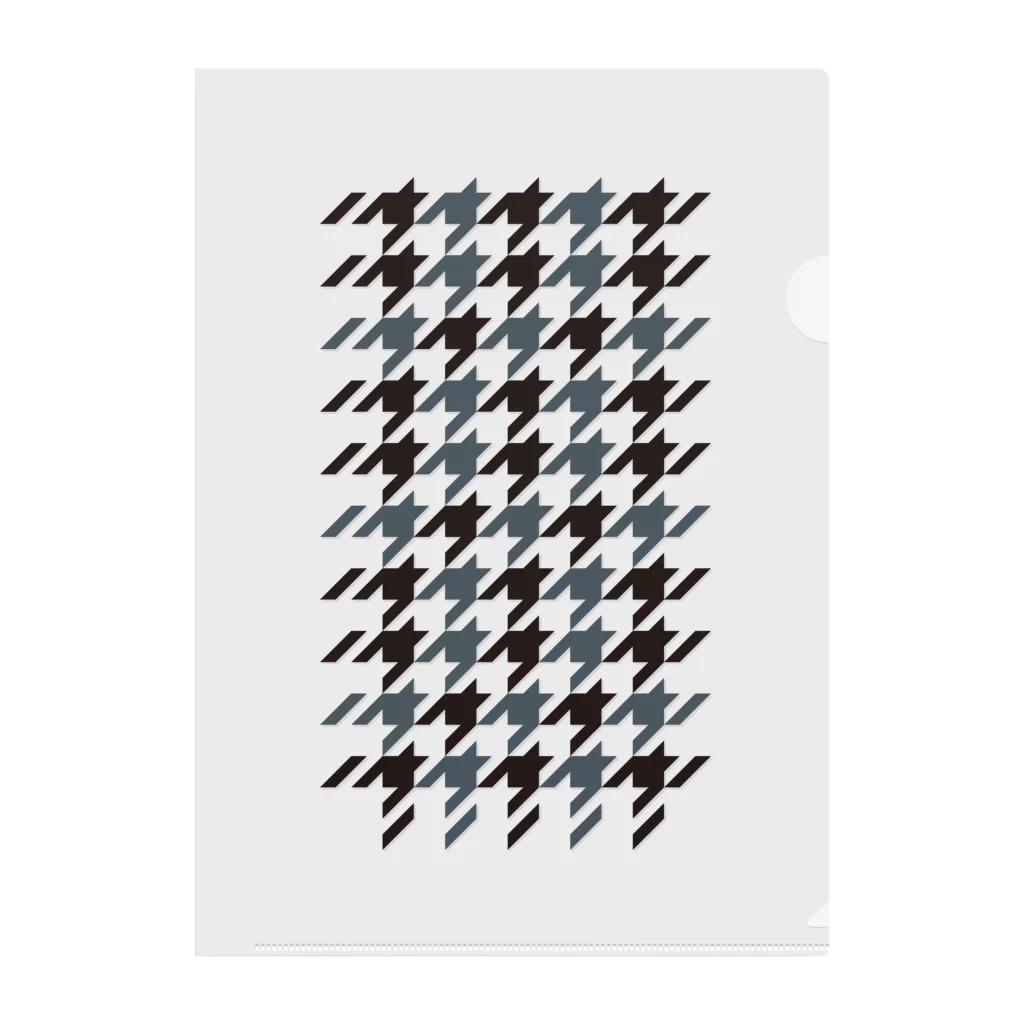 ATARI graphicのHoundstooth Clear File Folder