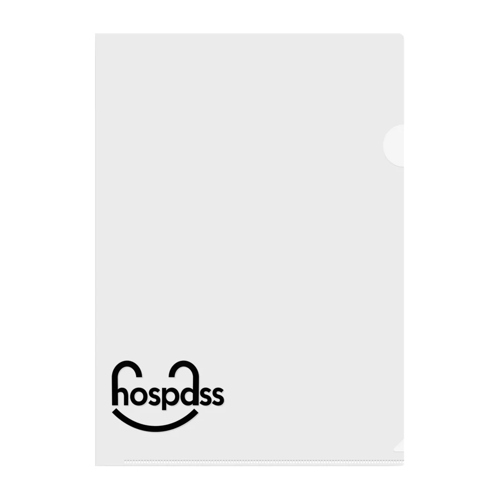 hospass｜病院はパスする時代のhospass Clear File Folder