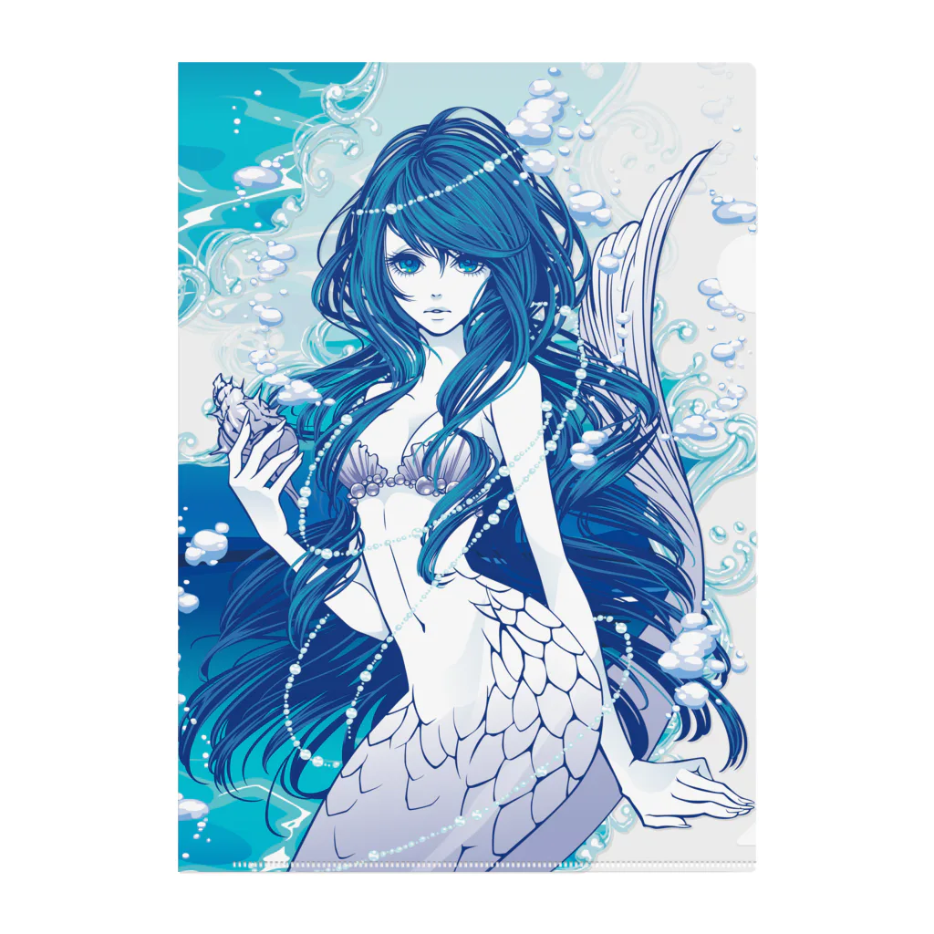 lostareaの人魚 Clear File Folder