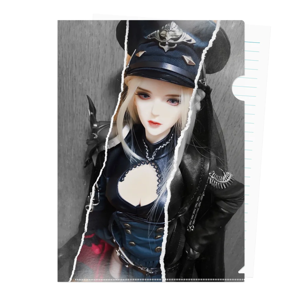 Valkyrie Arsenal（doll・かわいいアイテム)のMyDoll01：アレクシア(軍服ver2) クリアファイル