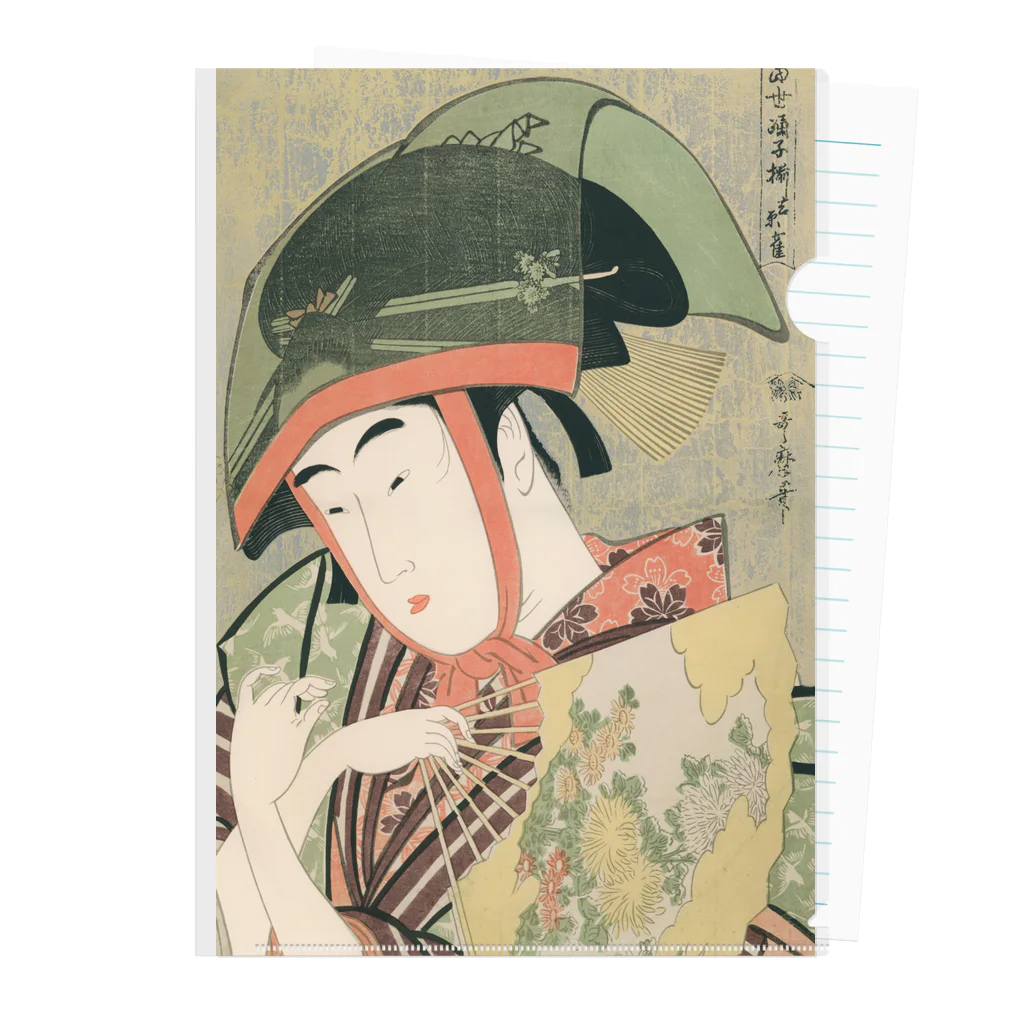 寿めでたや(ukiyoe)のUTAMARO Clear File Folder