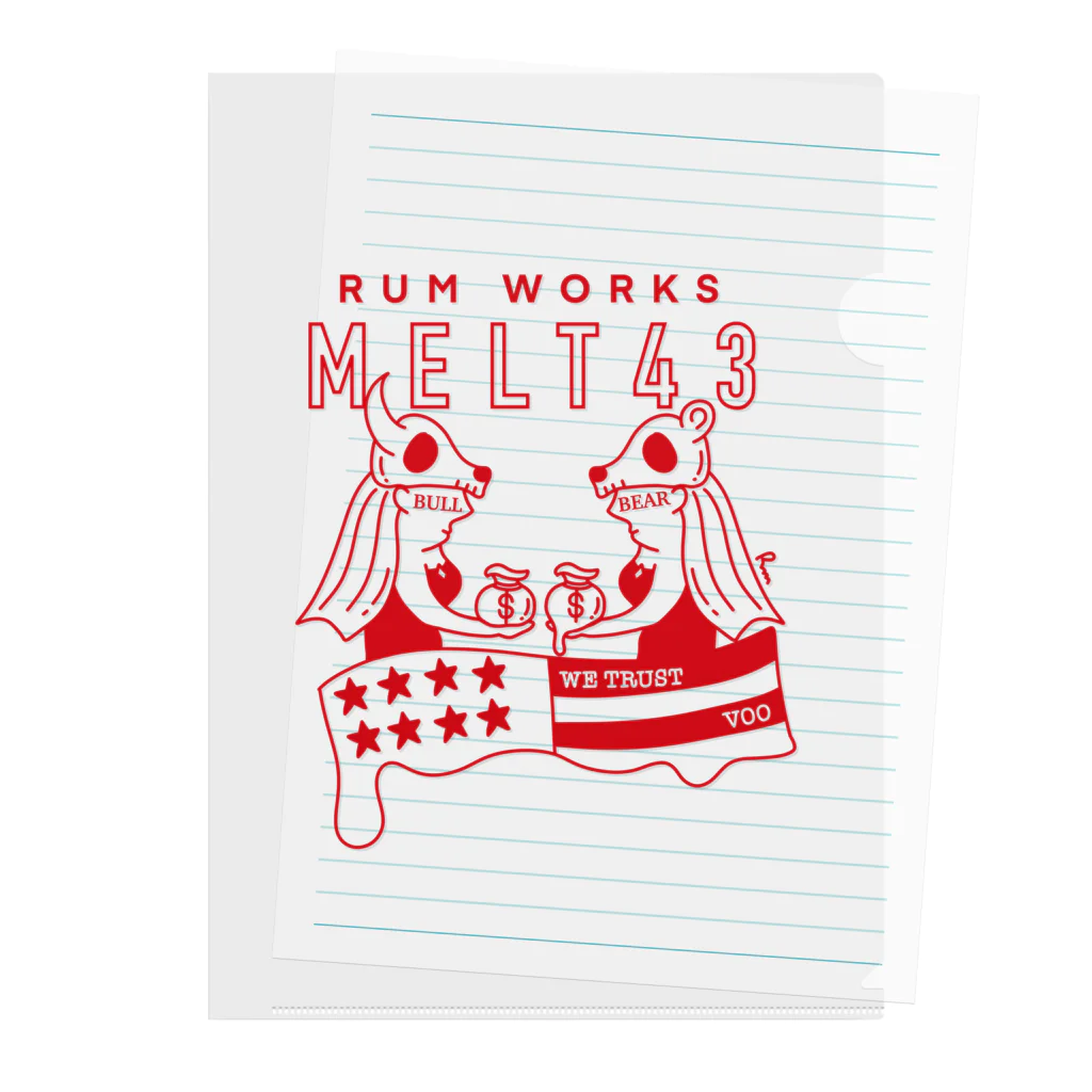 FOR INVESTORS-RUM WORKS (ラムワークス)のVOO Clear File Folder