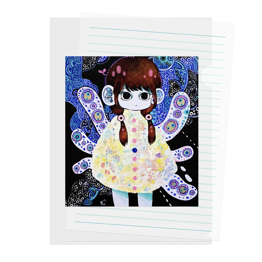 津ノいくめのまものちゃん Clear File Folder