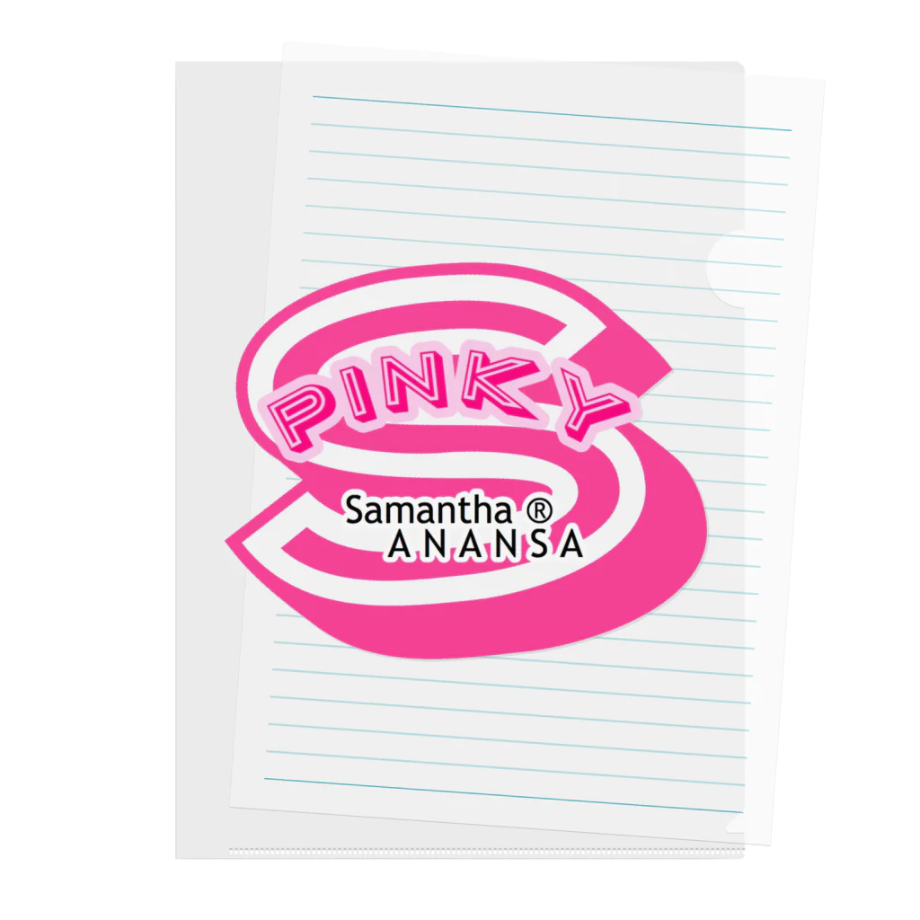 Sama SHOPの大人気Pinkyシリーズ Clear File Folder
