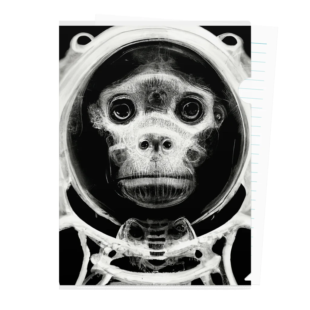 Eye2EyeのSpace Monkey #2 クリアファイル