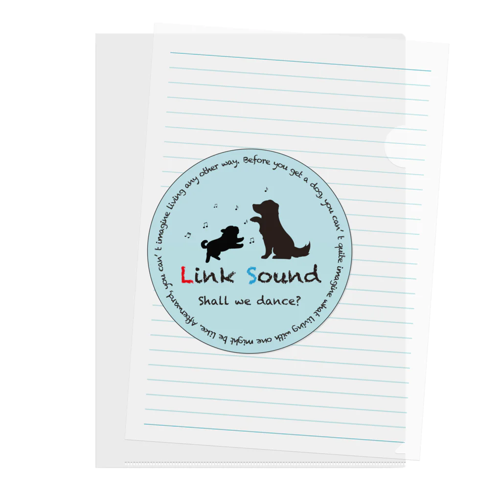 Bordercollie StreetのLS-b1 Clear File Folder