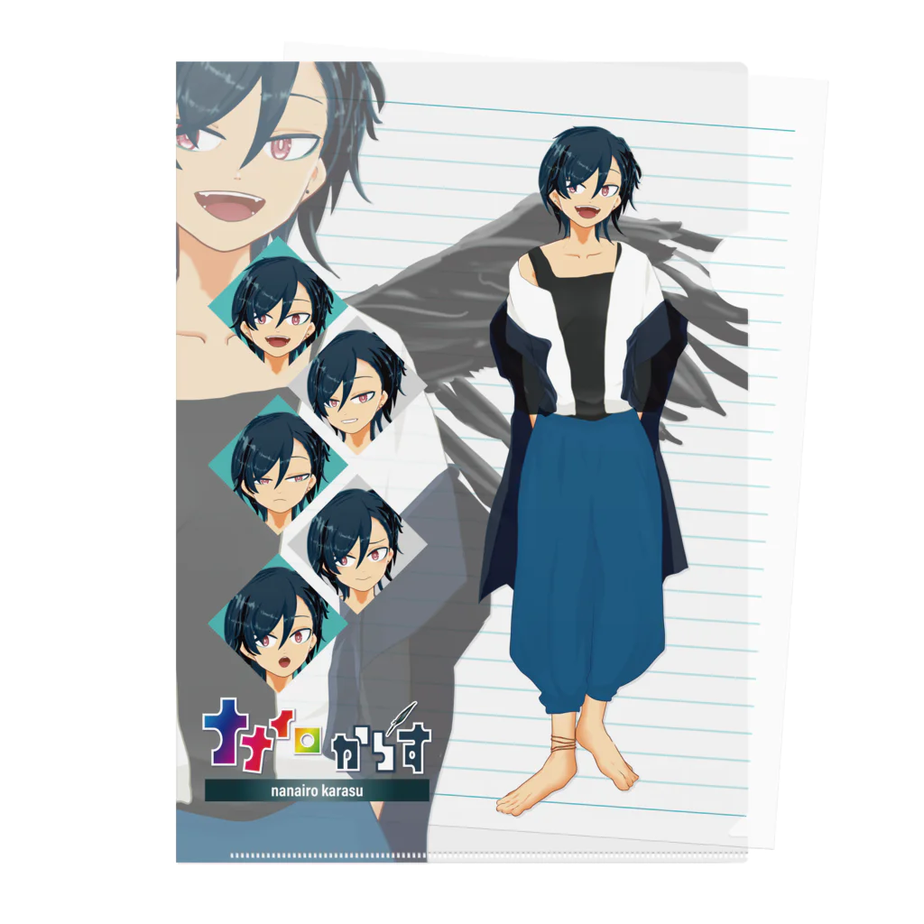 からすの巣の7iro+1Visual Clear File Folder