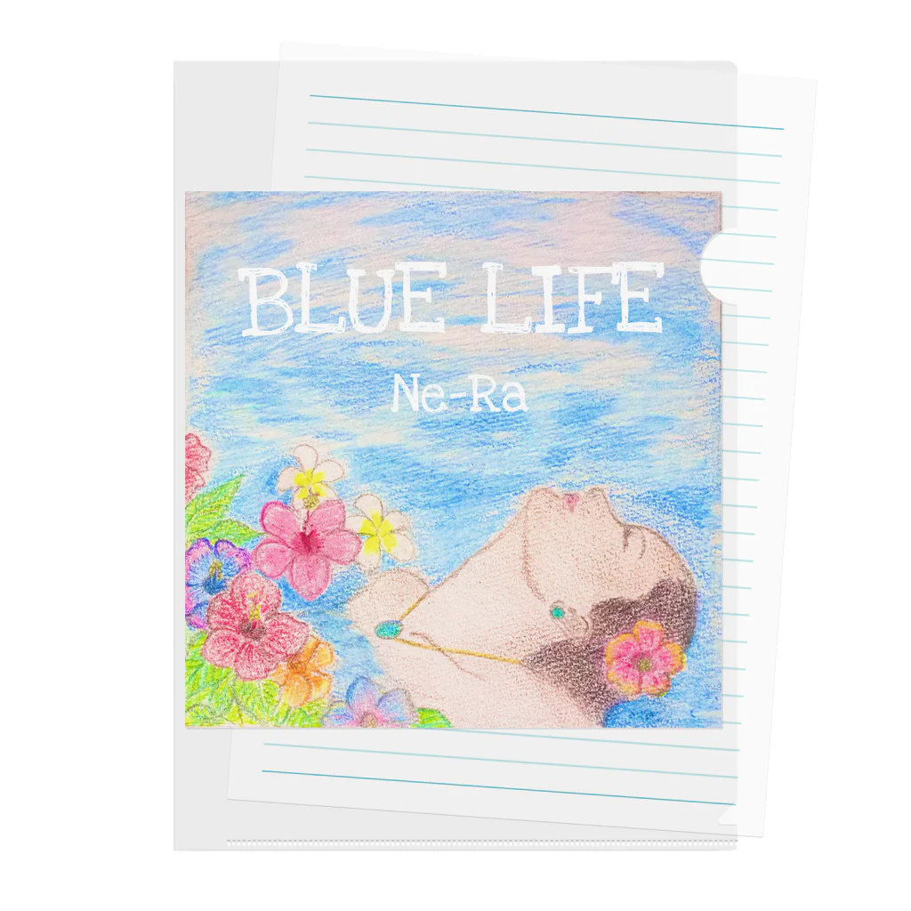 Ne-Ra's Shopの4th Single「BLUE LIFE」 クリアファイル