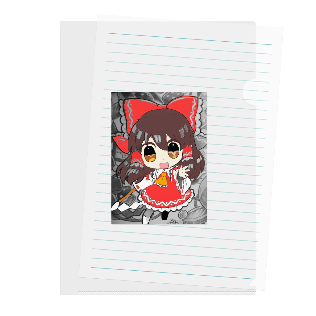 🏀ゆっくりバスケのお店のアイコンのグッズ Clear File Folder