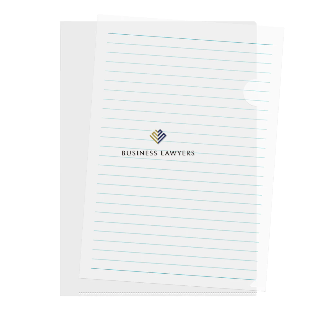 BUSINESS LAWYERSのロゴ_カラー Clear File Folder