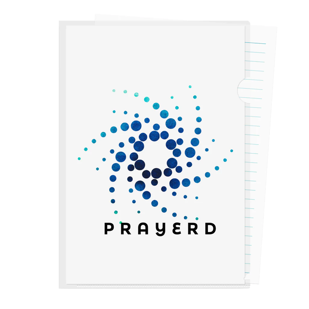 PrayerdのPRAYERDオリジナルグッズ クリアファイル