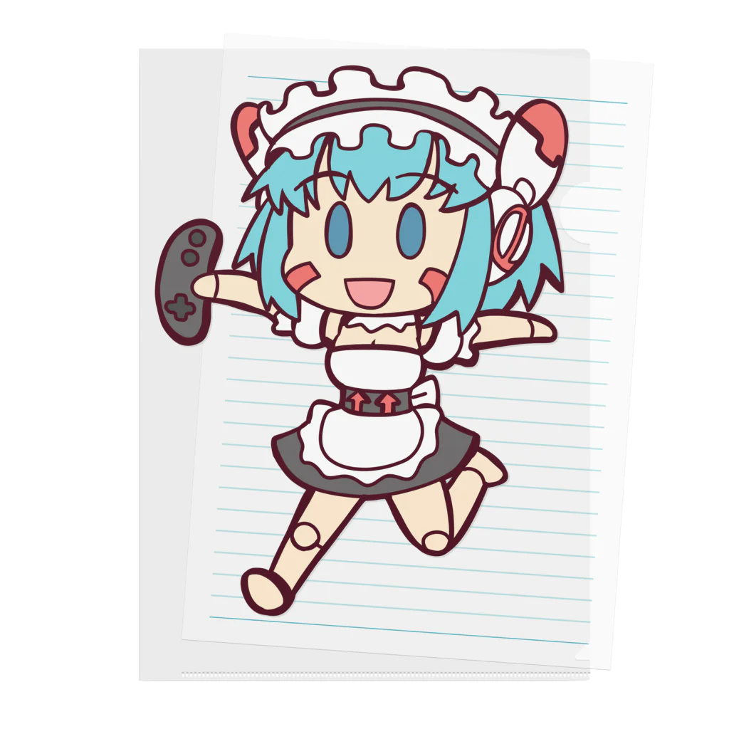 まやしのお店のレベラゲちゃん Clear File Folder