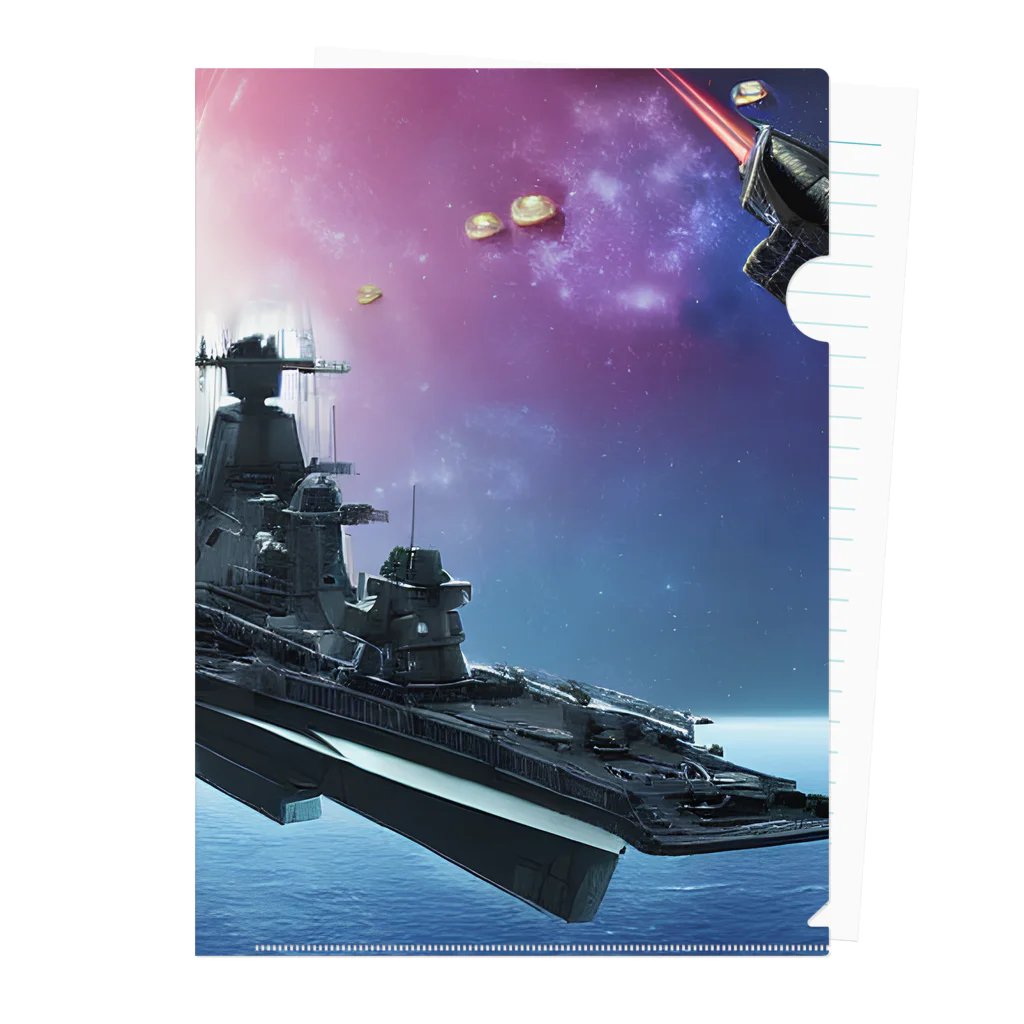 星空愛好会「ドリームペガサス」の宇宙戦艦ネオパークス Clear File Folder