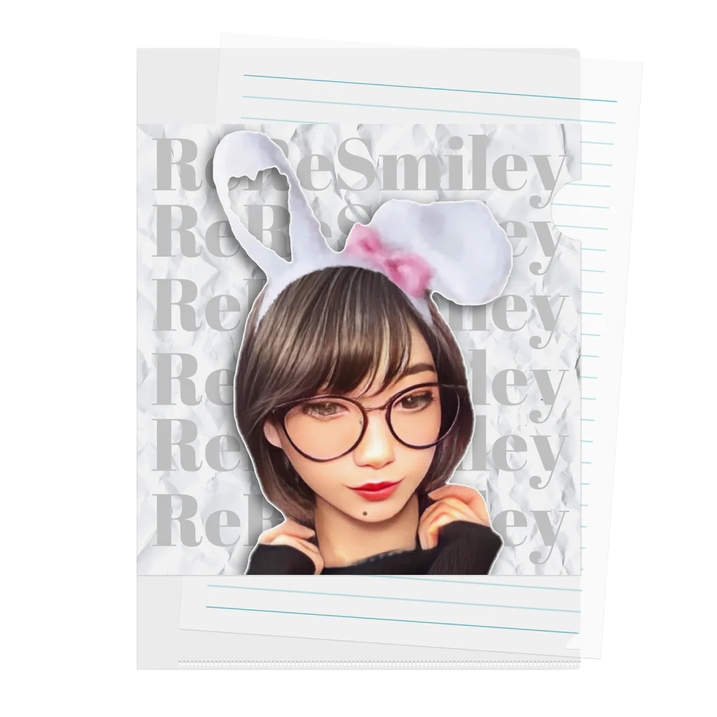 Re:Re:SmileyのLapin Girl ☆◡̈⋆ Clear File Folder