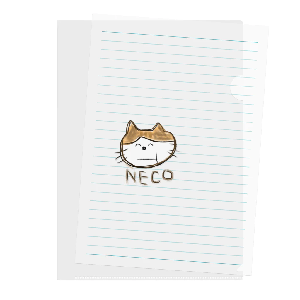 いつもの「ねこ」のNECO Clear File Folder