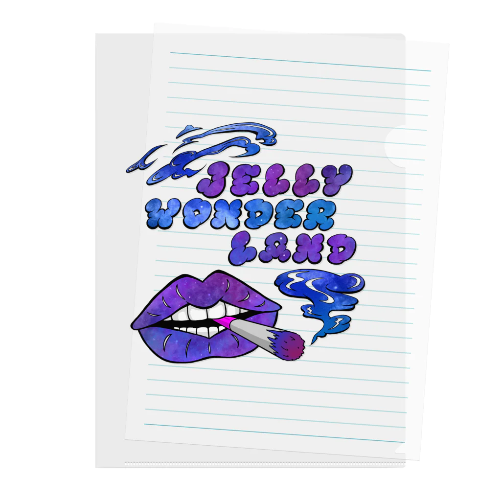 【公式】JELLY WONDERLAND【ショップ】のsexy girl Clear File Folder