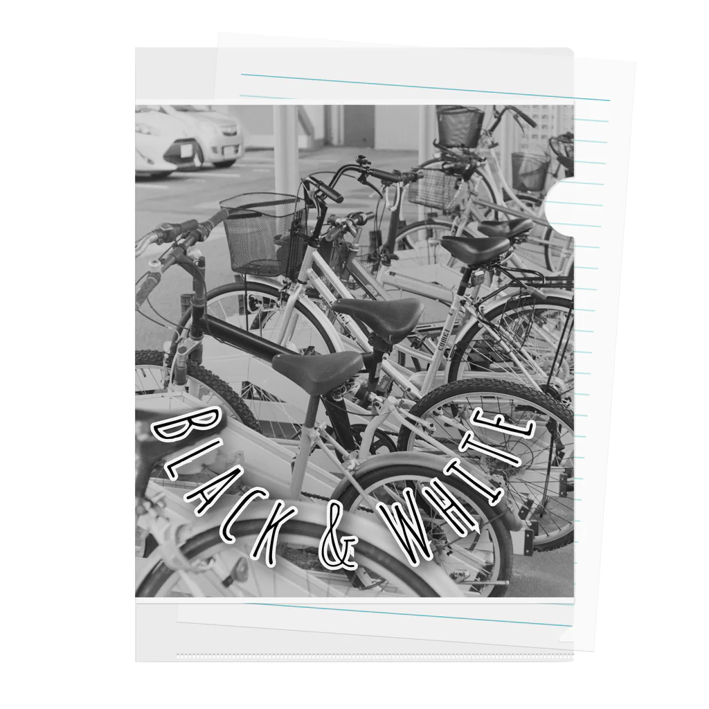 FILM CANERA FANのlots of bikes クリアファイル