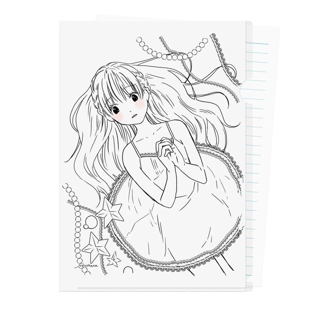 なのはなの宝石箱 クリア Clear File Folder